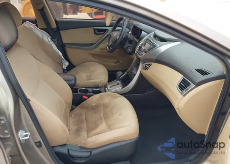 2013 Hyundai Elantra Gls из США, поврежденный, VIN 5NPDH4AE8DH289990